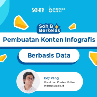 SohIB Berkelas "Pembuatan Konten Infografis Berbasis Data"