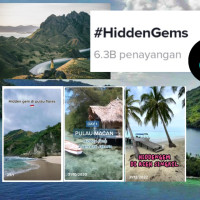 Tagar Hiddengems Tiktok, Buka Potensi Wisata-Wisata Daerah di Indonesia