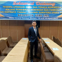 Khairuddin Lubis, Pemenang Kedua Lomba Guru Inspiratif Sekolah Tingkat Sumatera Utara 2023