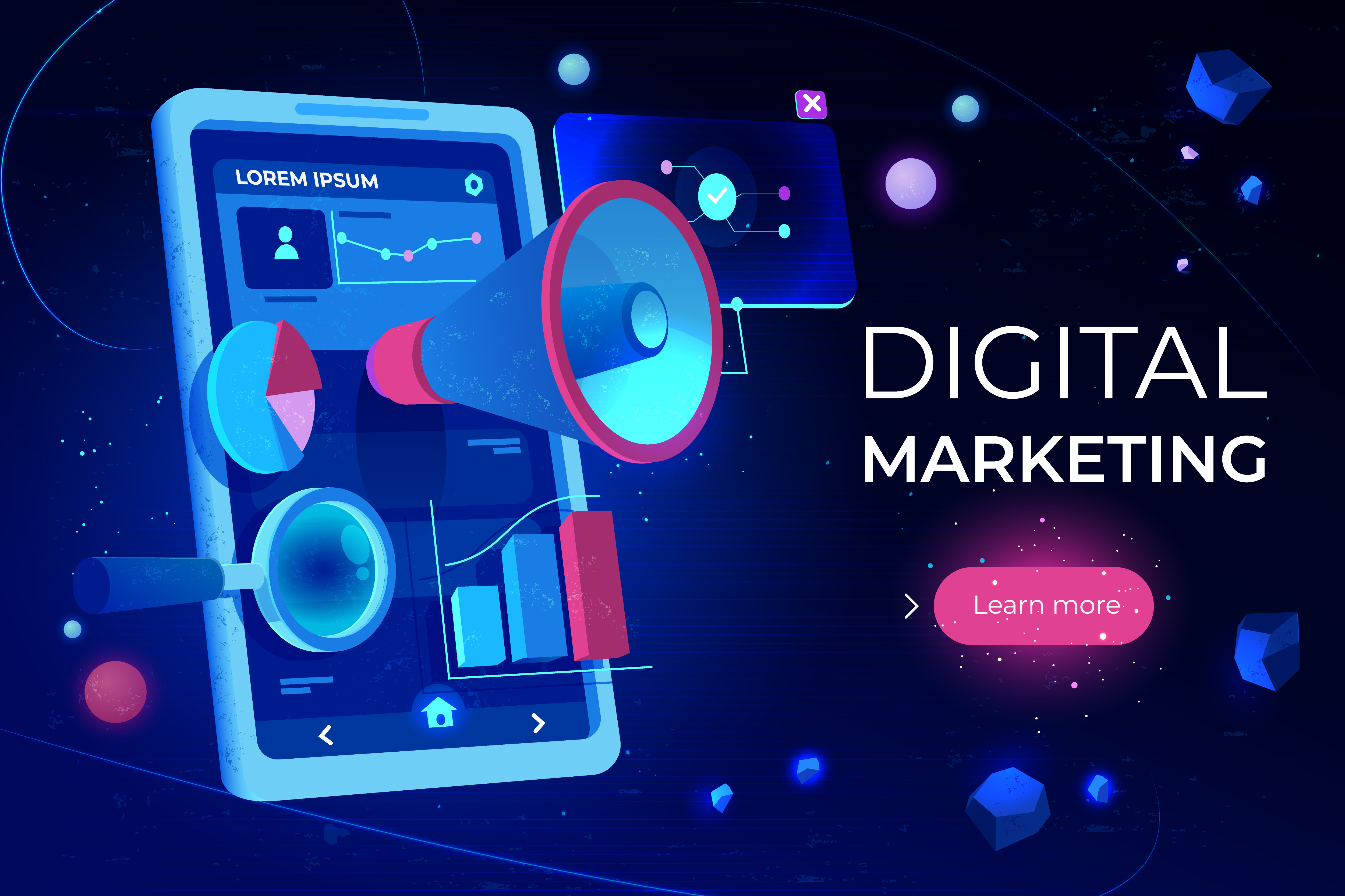 Ilustrasi digital marketing | freepik (vectorpouch)