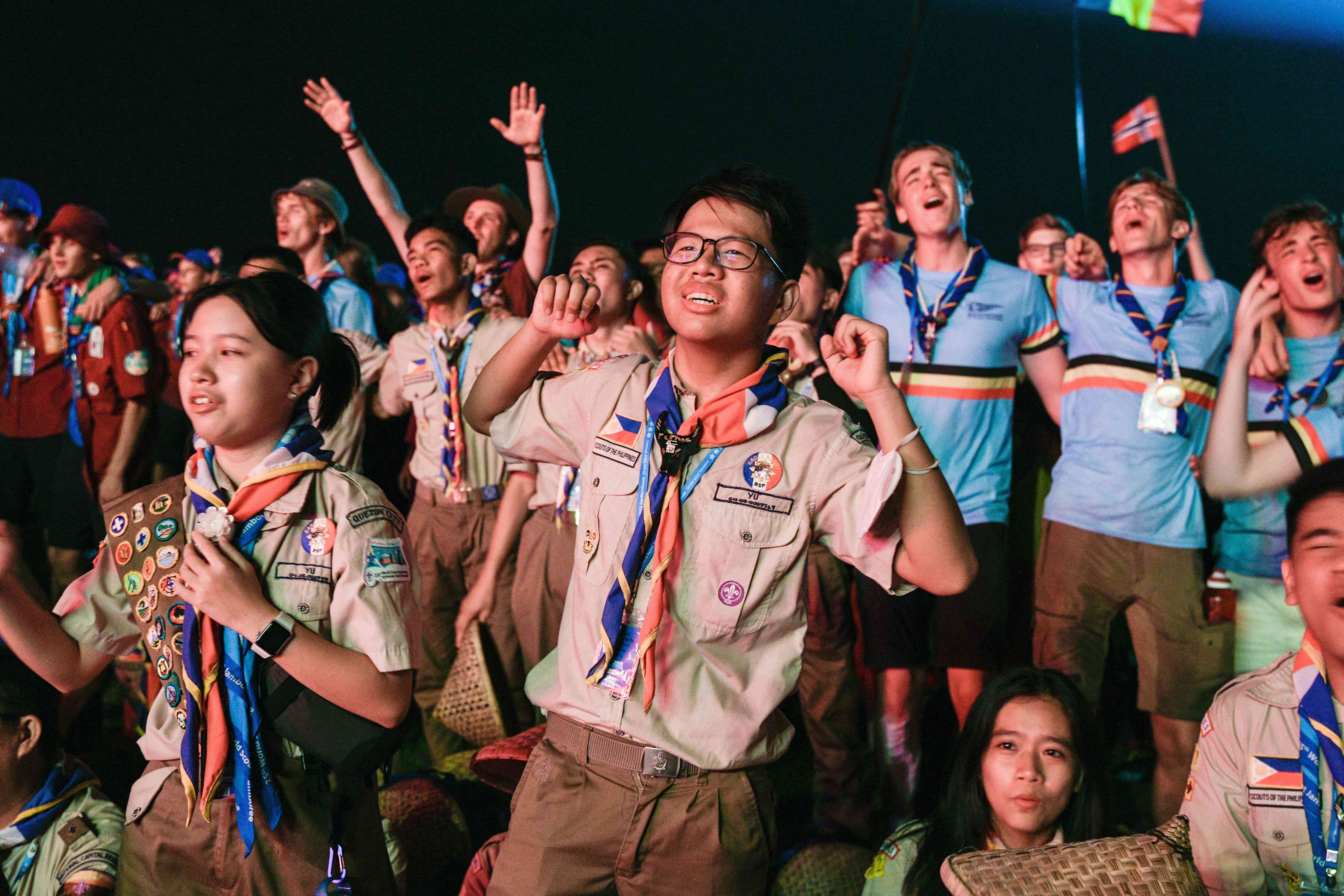 Kontingen negara-negara lain di ajang 25th World Scout Jamboree | scout.org (Jean-Pierre Pouteau)