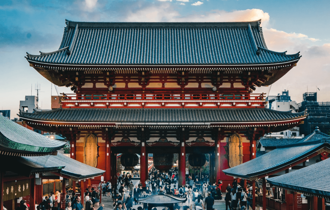 Tempat Wisata Terkenal di Tokyo Asakusa Temple
