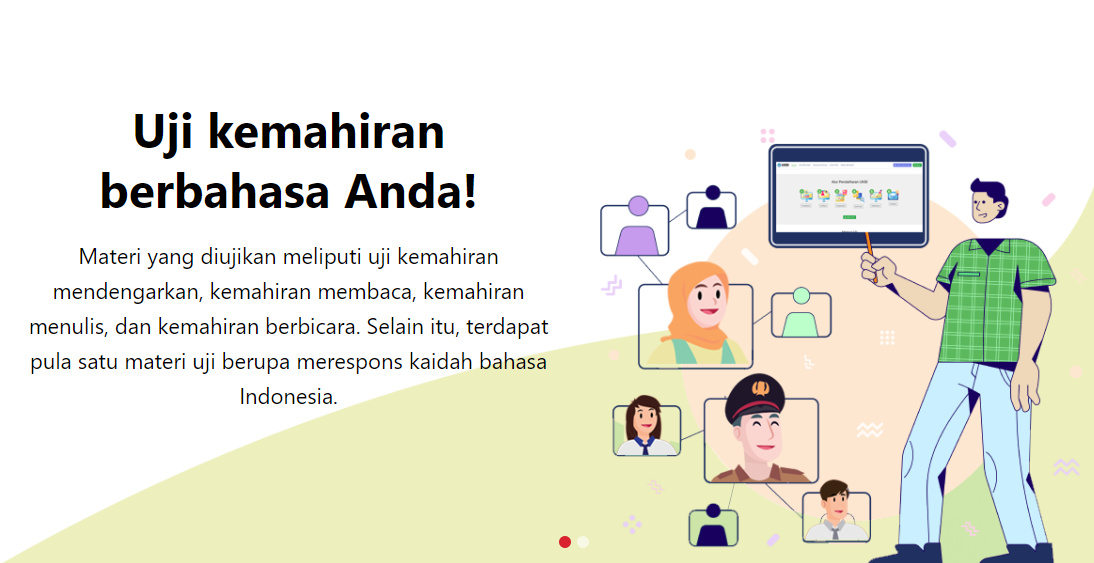 Uji kemampuan bahasa Indonesia-mu di UKBI