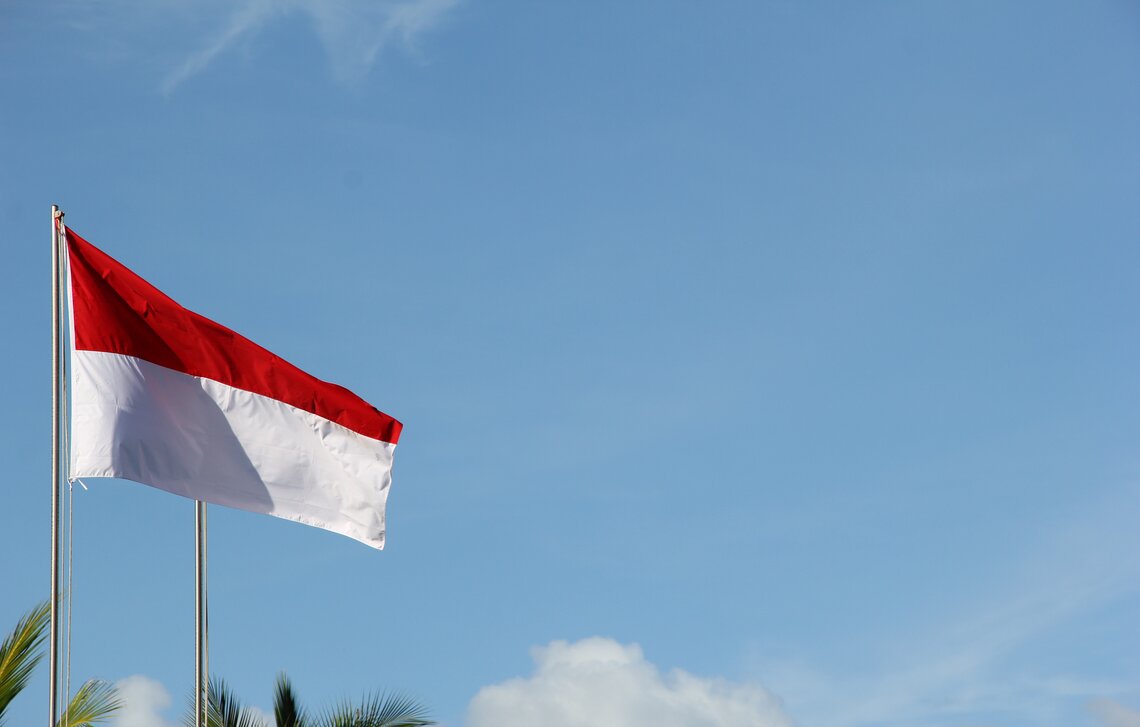 Bendera Indonesia | Unsplash